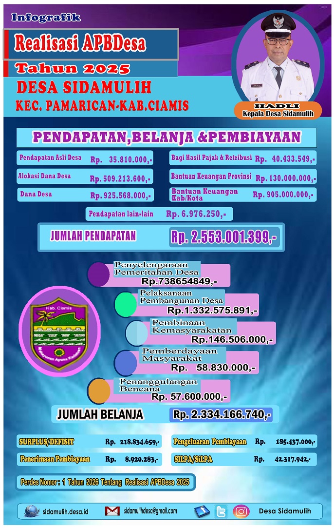 Realisasi APBDesa Tahun 2025