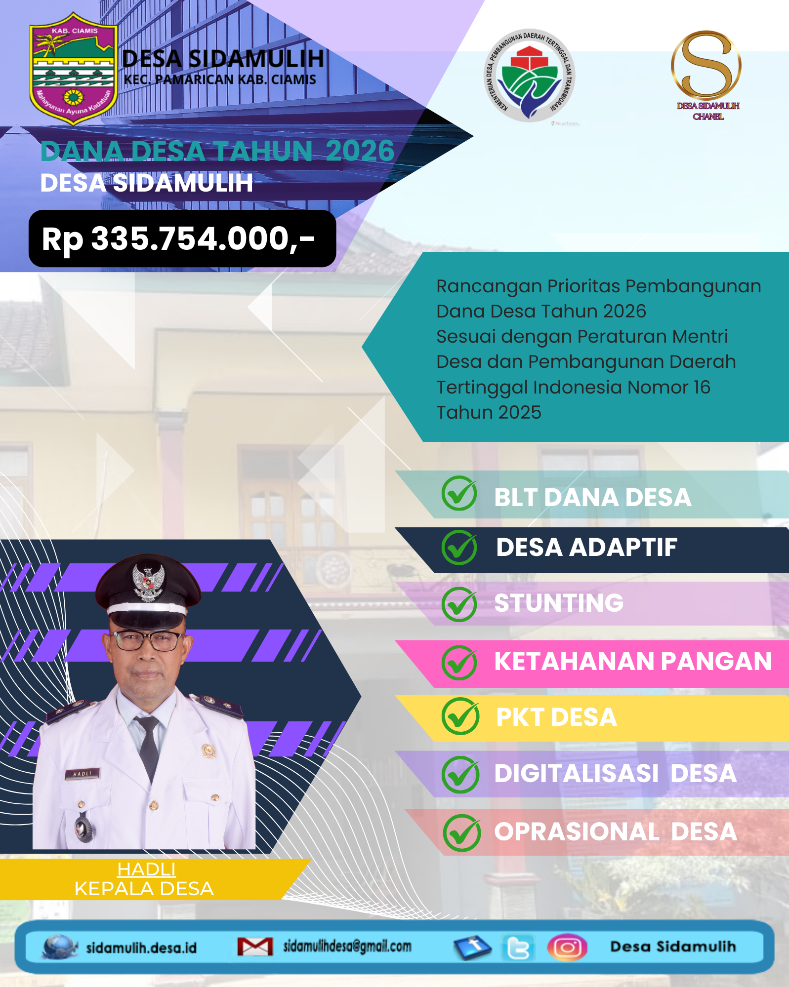 PRIORITAS DANA DESA 2026